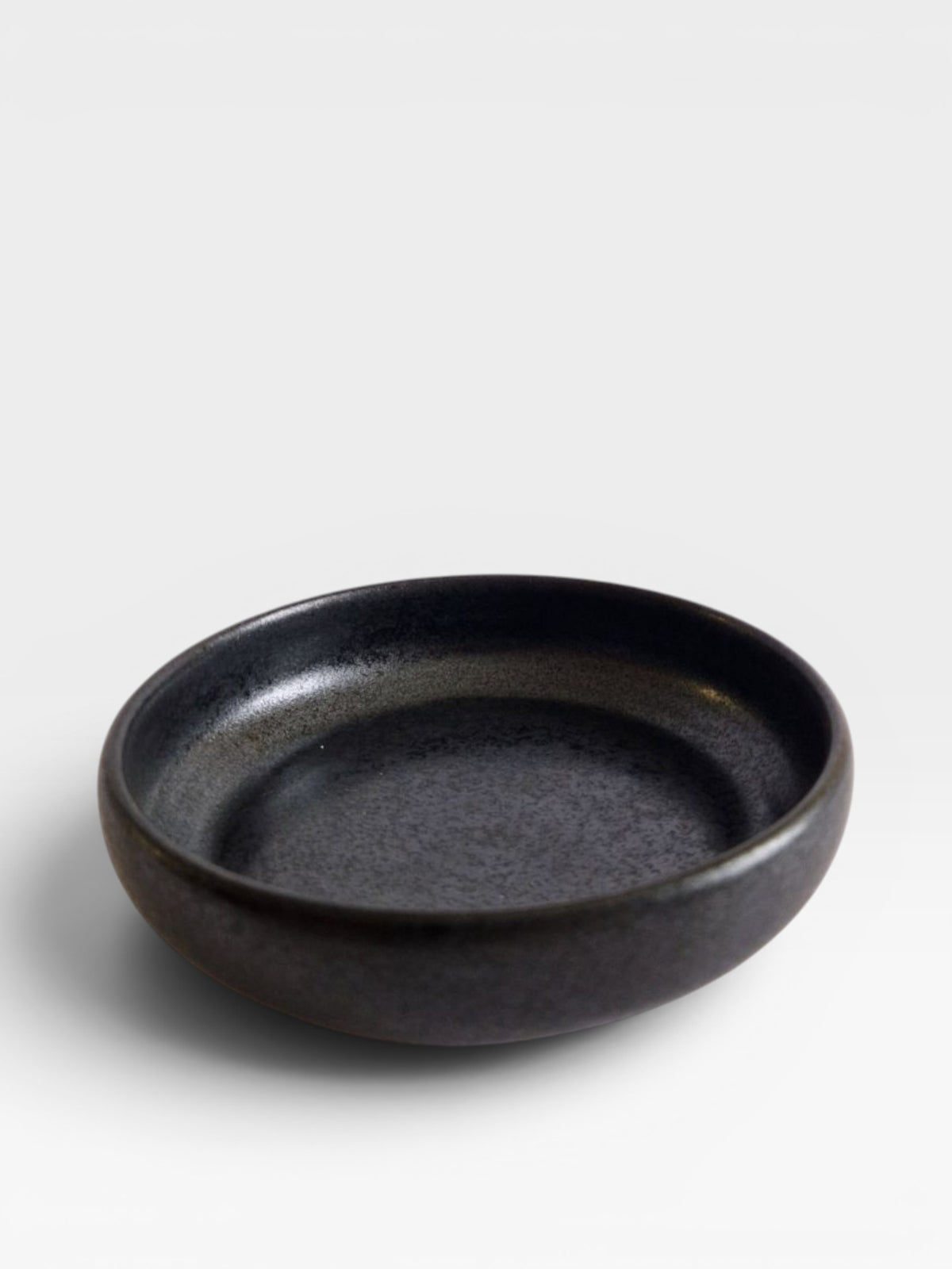 Räucherschale Keramik Schwarz