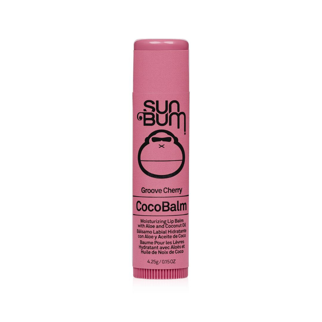 Sun Bum CocoBalm Moisturizing Lip Balm – Groove Cherry