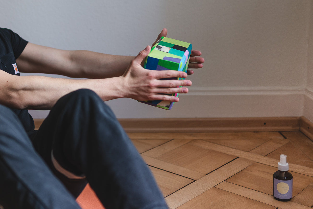 Recycled Yoga Block Jungle