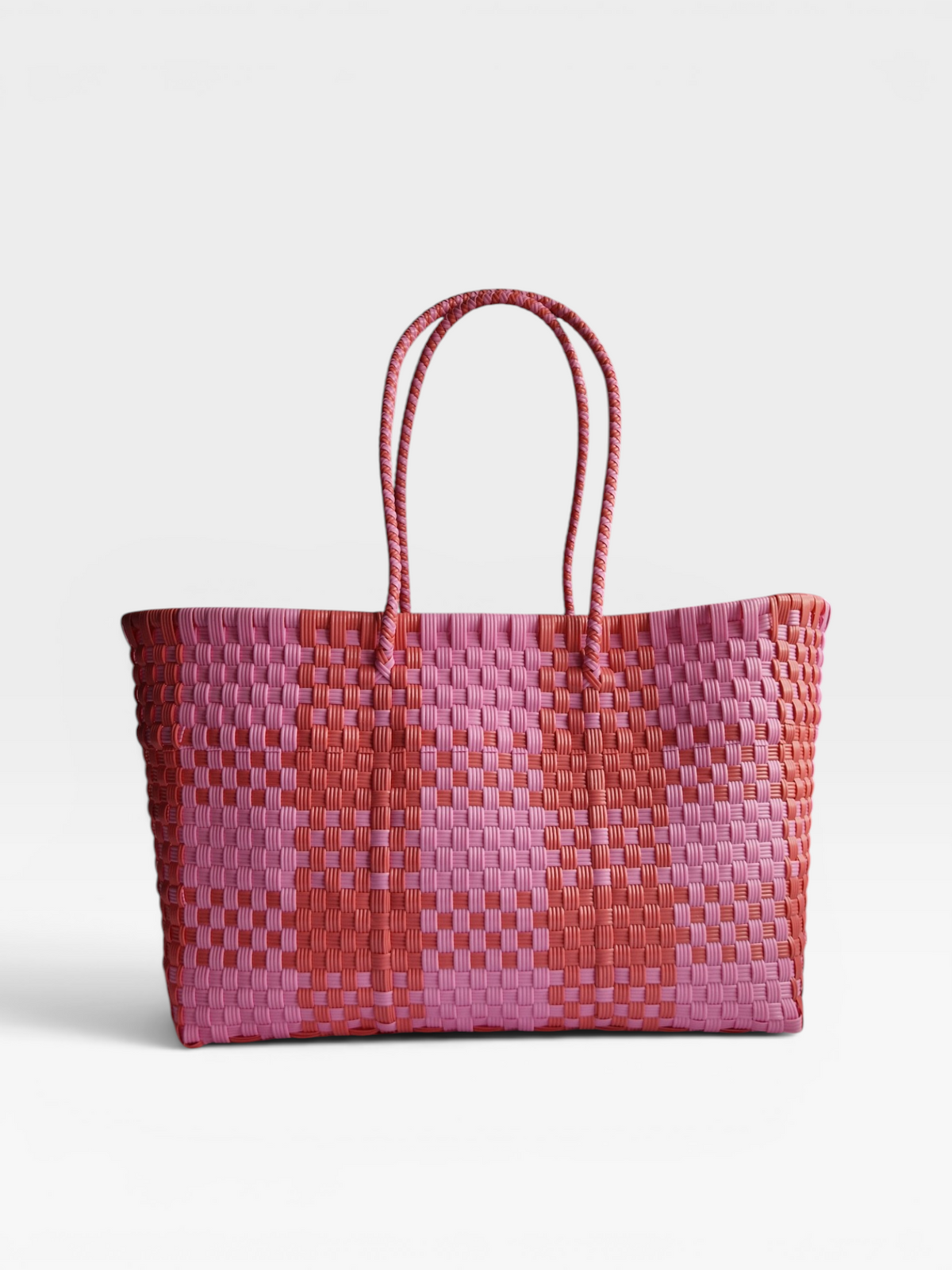 Alma Extra Grande Plaid Pink