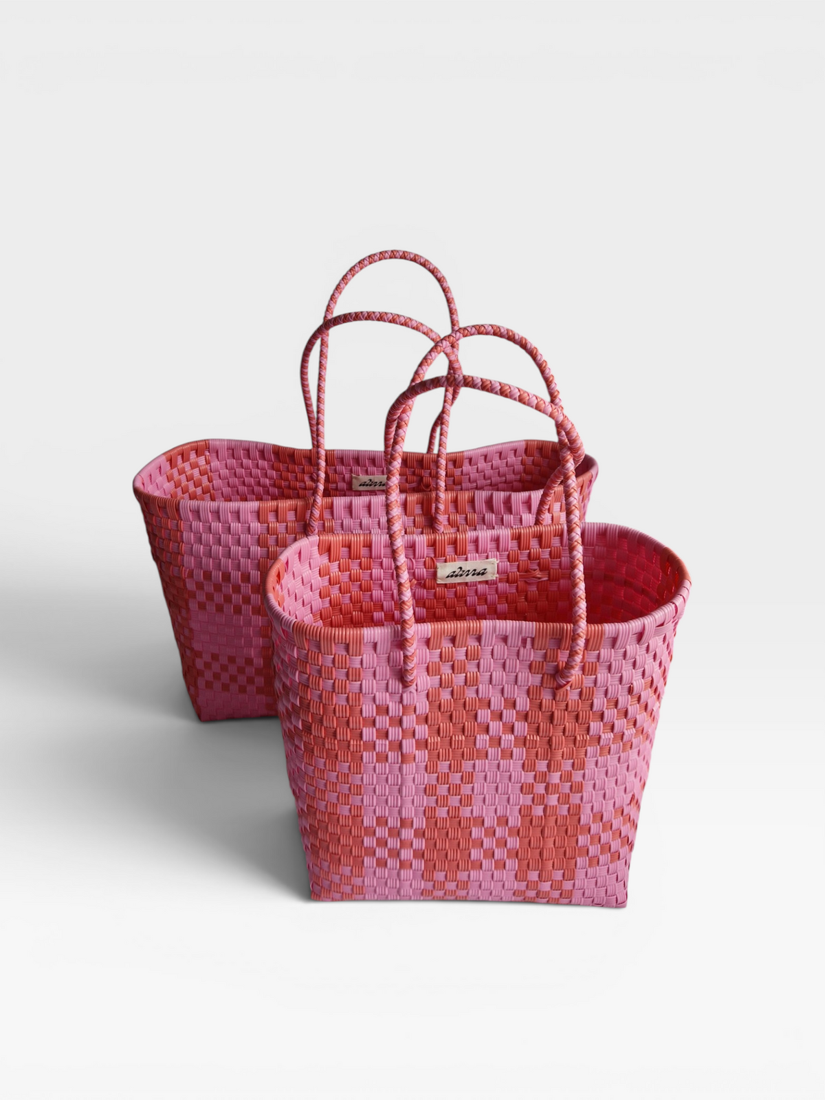Alma Extra Grande Plaid Pink