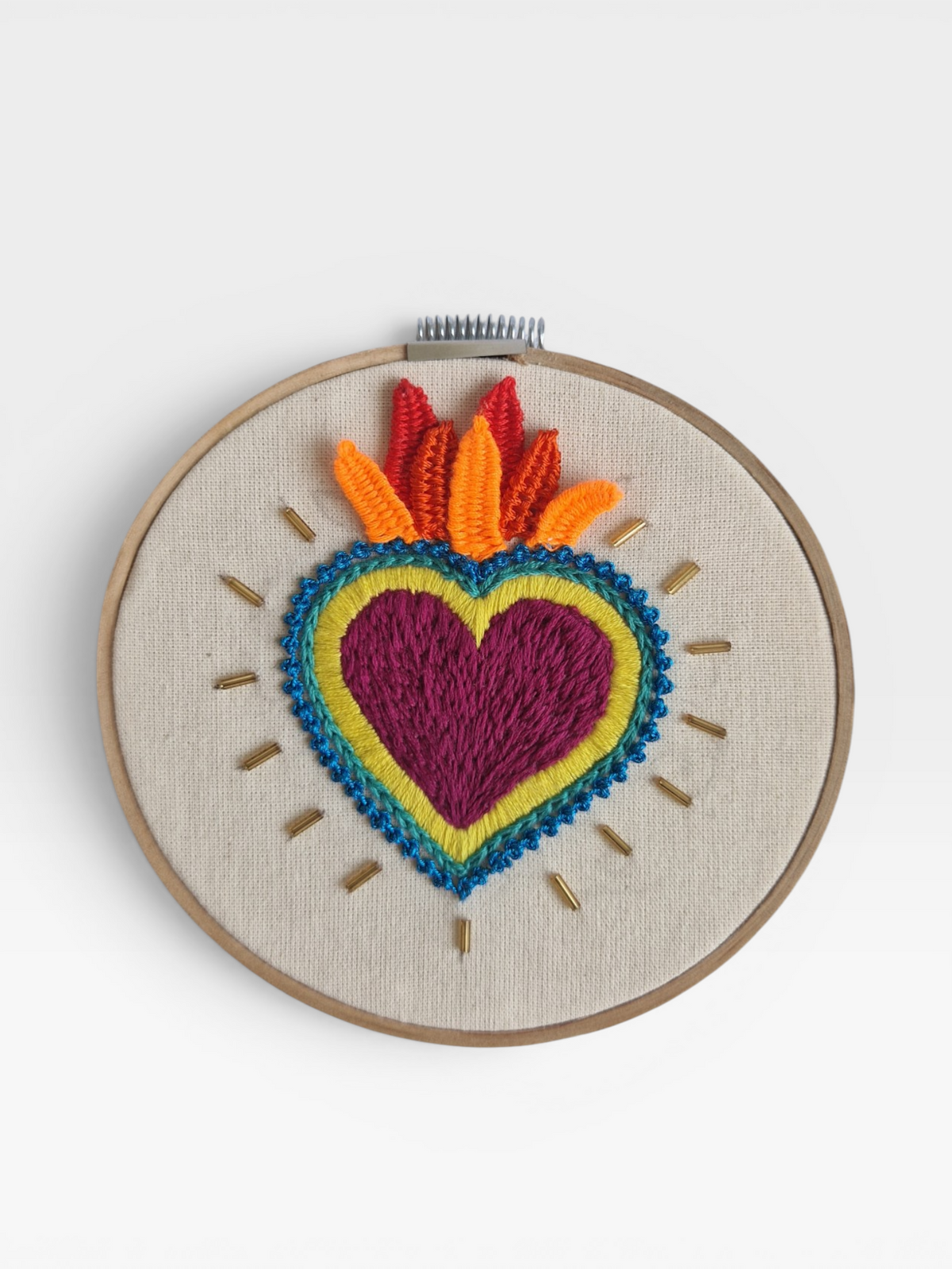 Kotty Embroidery Art Bild - Milagrito Mexicano