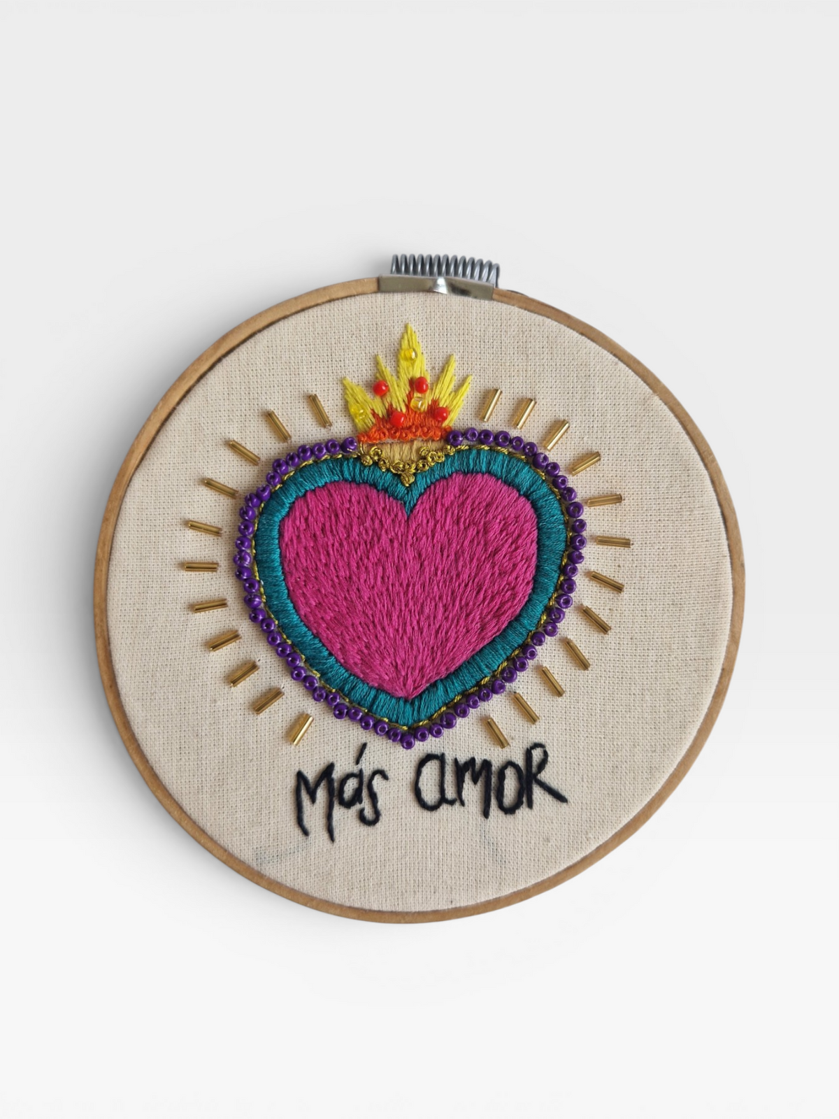 Kotty Embroidery Art Bild - Milagrito Mexicano