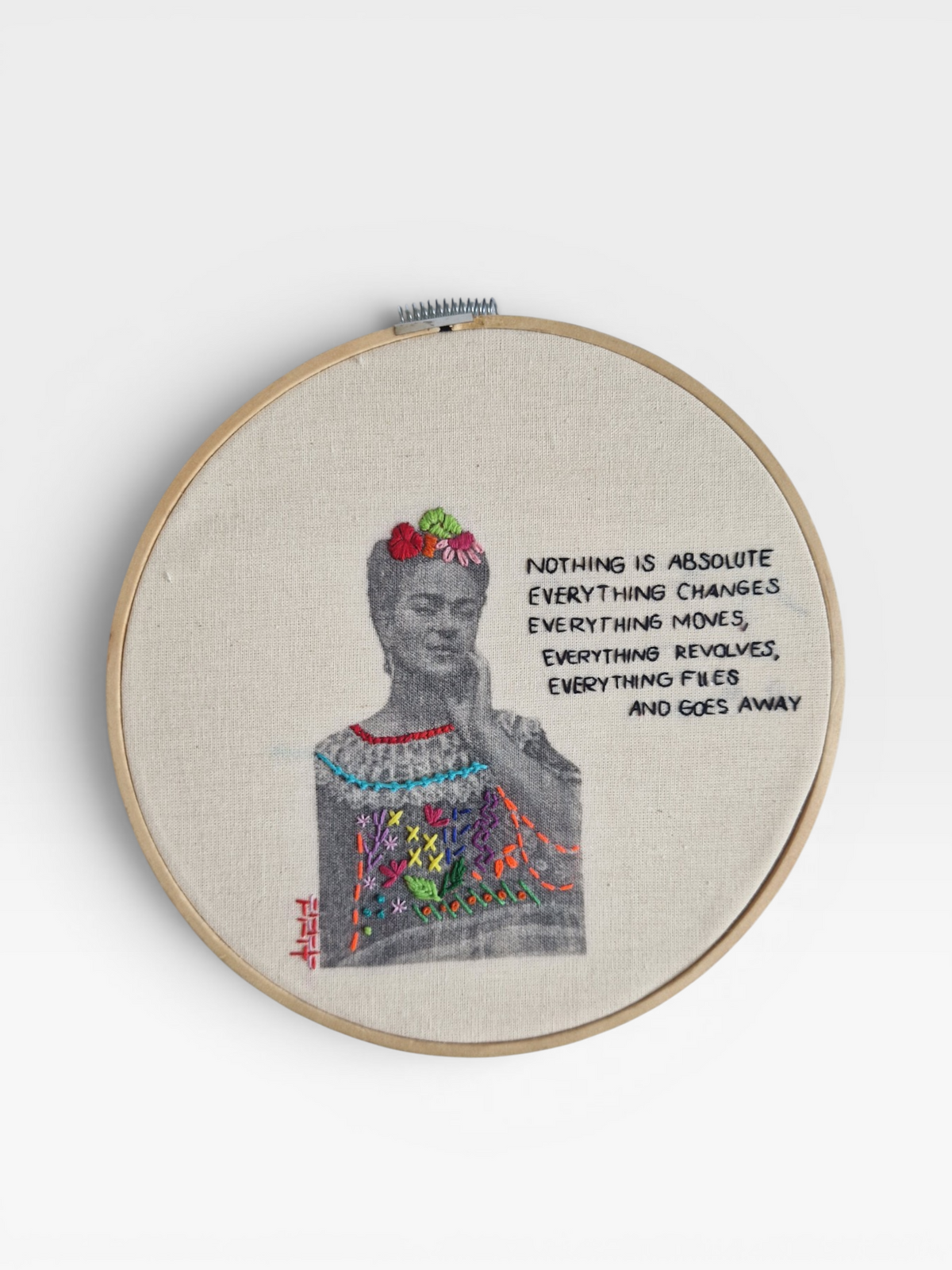 Kotty Embroidery Art Picture - Colectiva Feminista