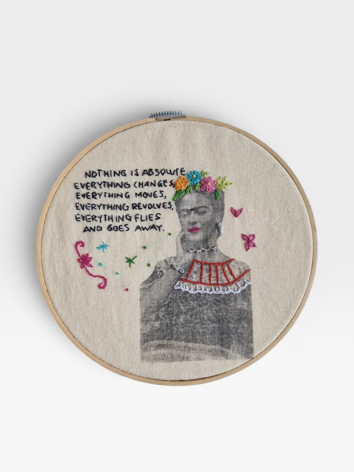 Kotty Embroidery Art Picture - Colectiva Feminista