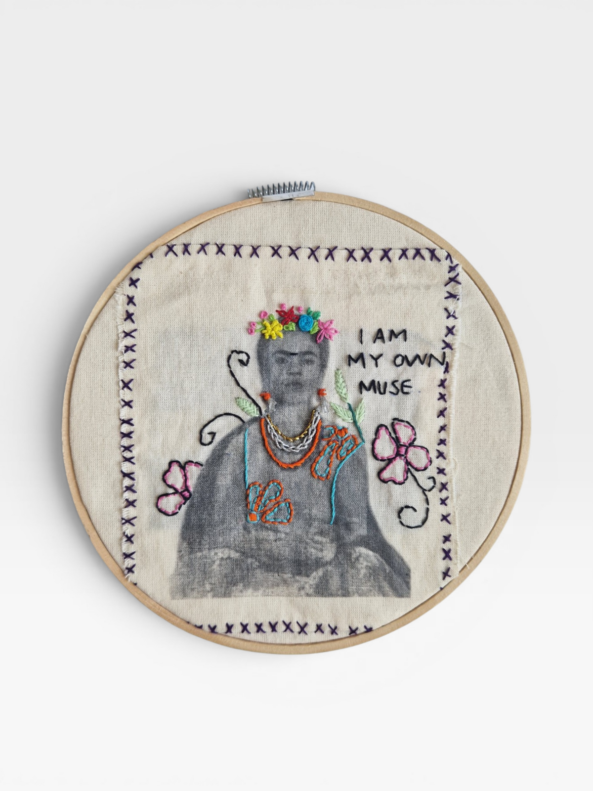 Kotty Embroidery Art Picture - Colectiva Feminista