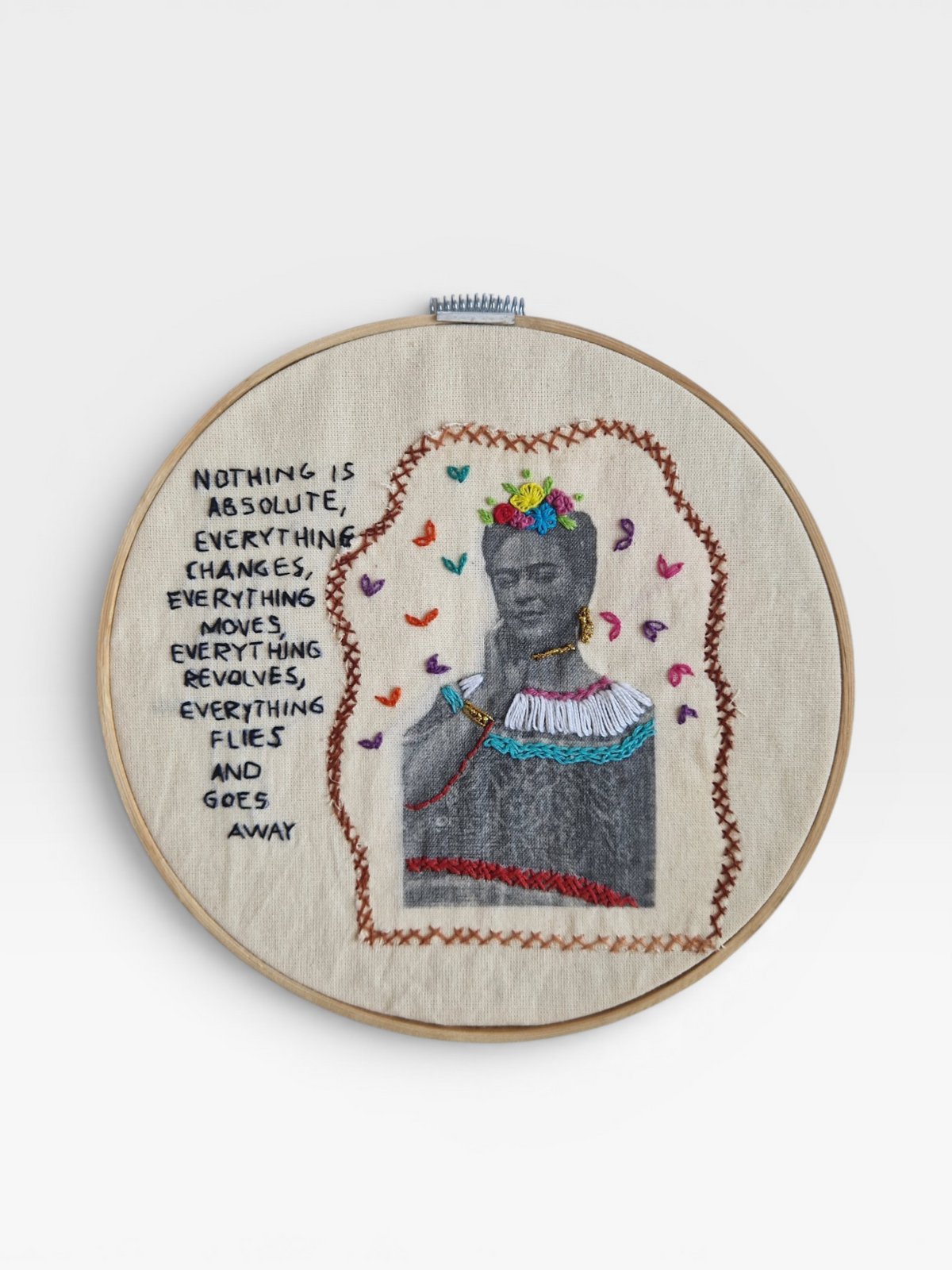 Kotty Embroidery Art Picture - Colectiva Feminista