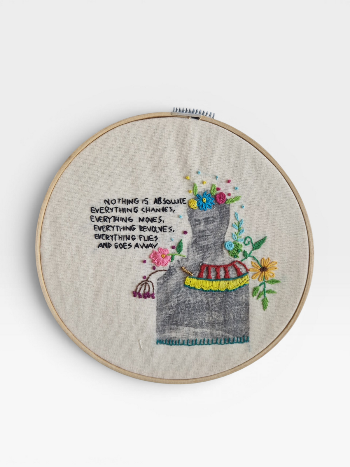 Kotty Embroidery Art Picture - Colectiva Feminista