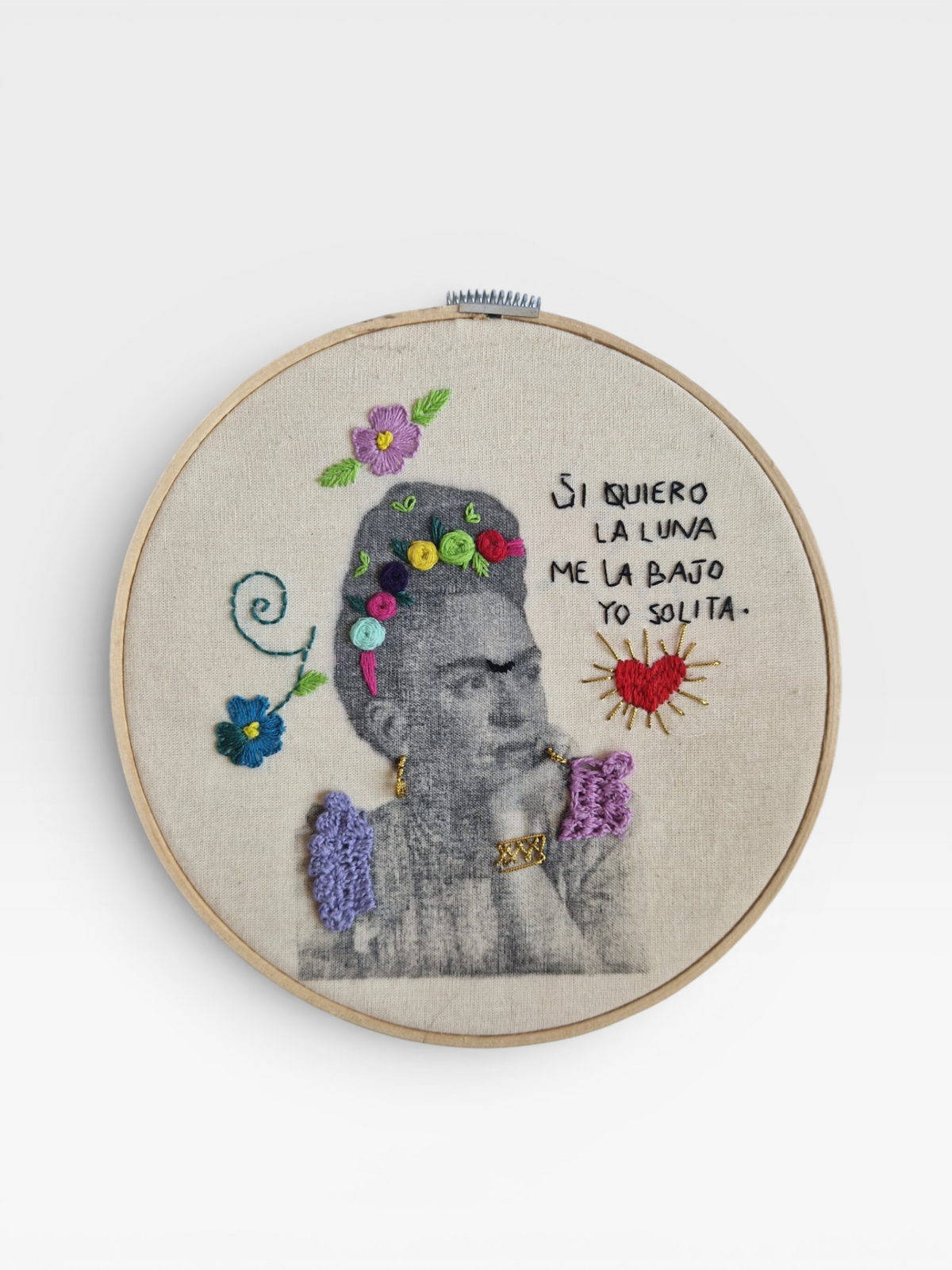 Kotty Embroidery Art Picture - Colectiva Feminista