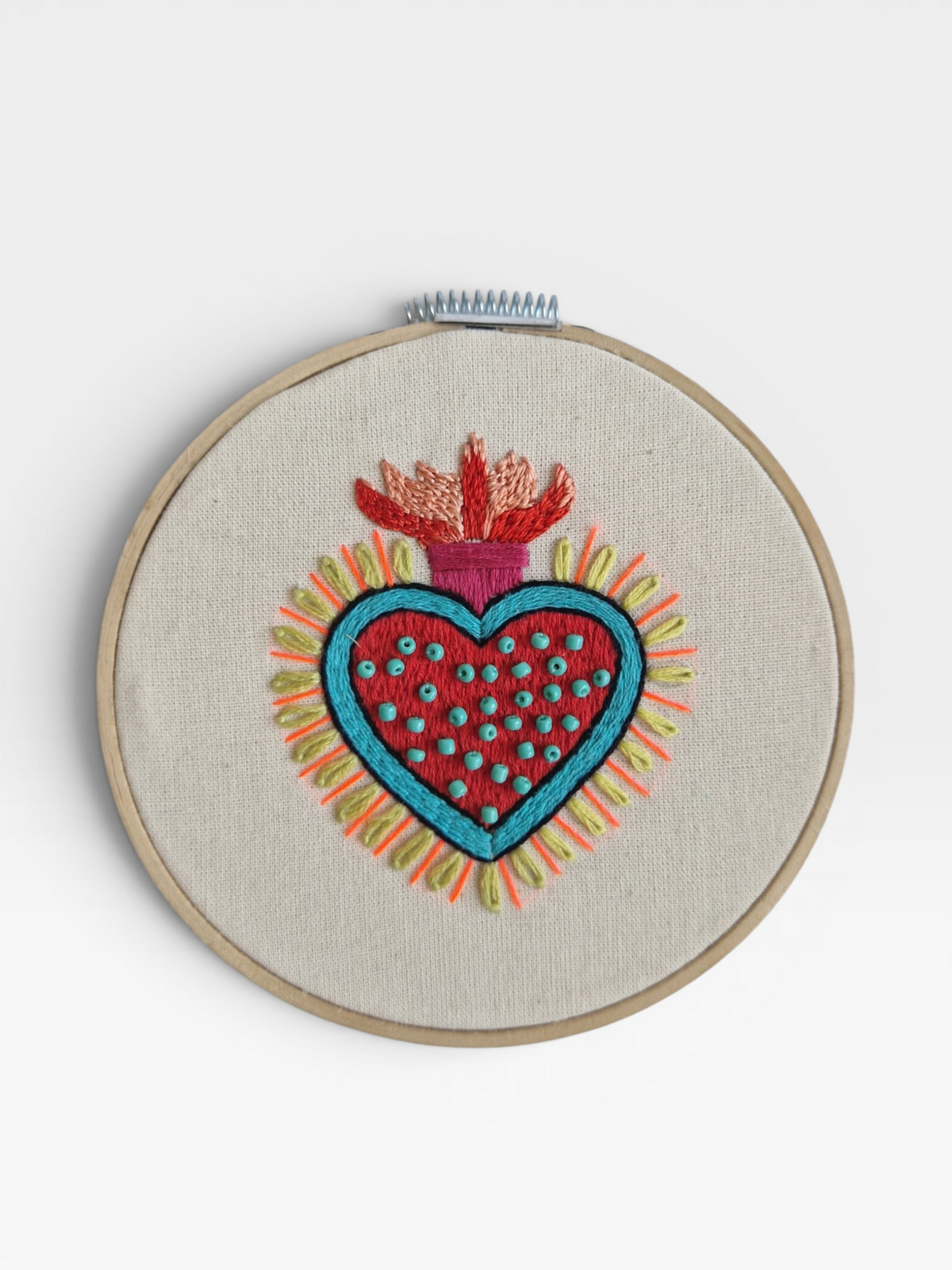 Kotty Embroidery Art Bild - Milagrito Mexicano