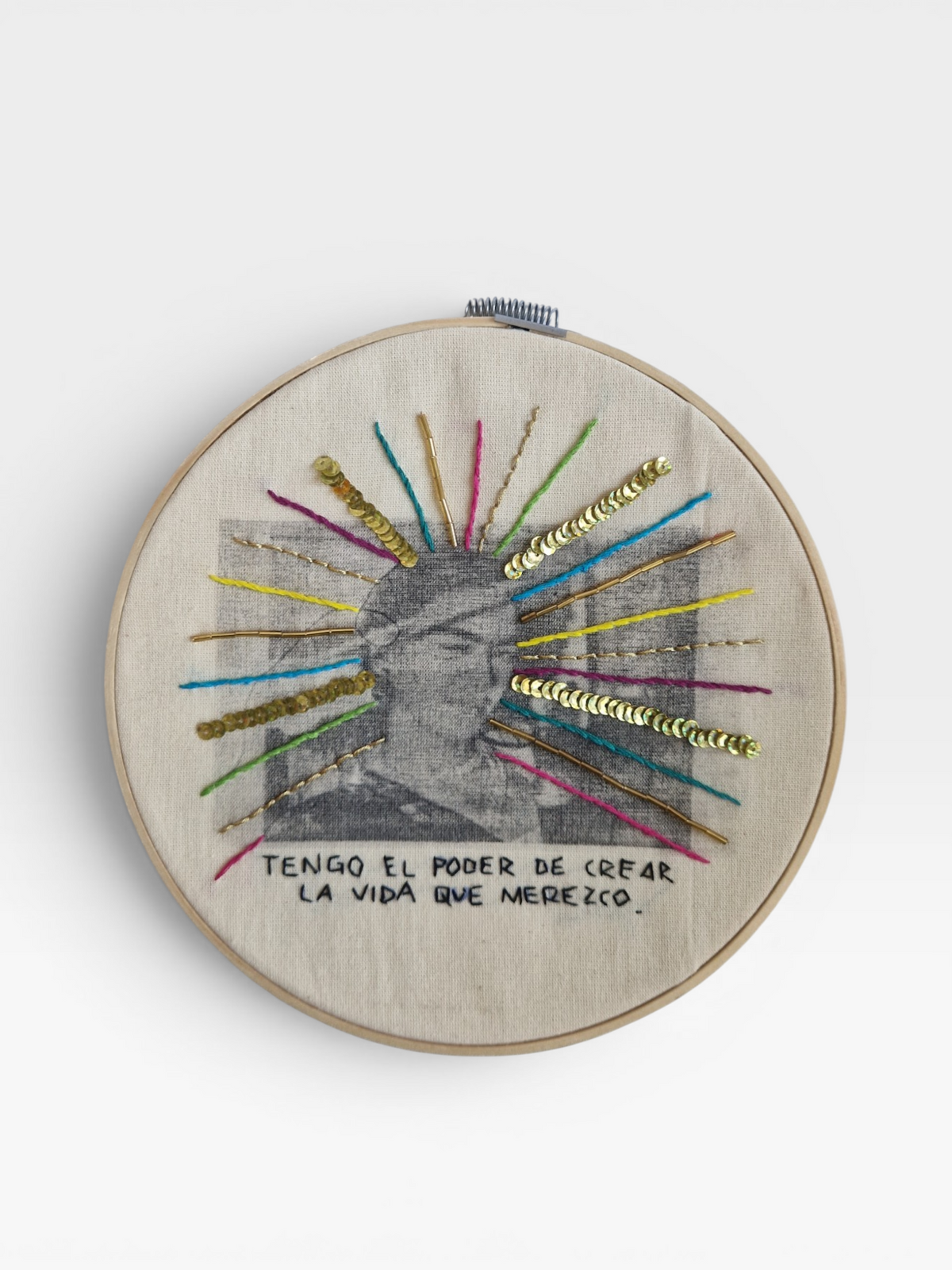 Kotty Embroidery Art Picture - Colectiva Feminista