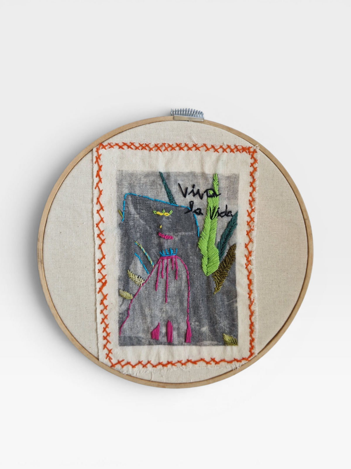 Kotty Embroidery Art Picture - Colectiva Feminista