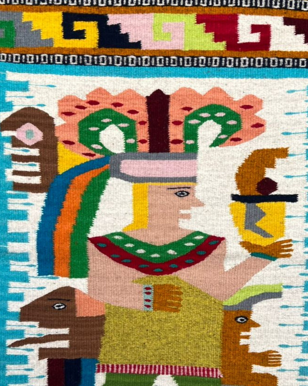 Wollteppich Oaxaca - #15 (58 x 102 cm)