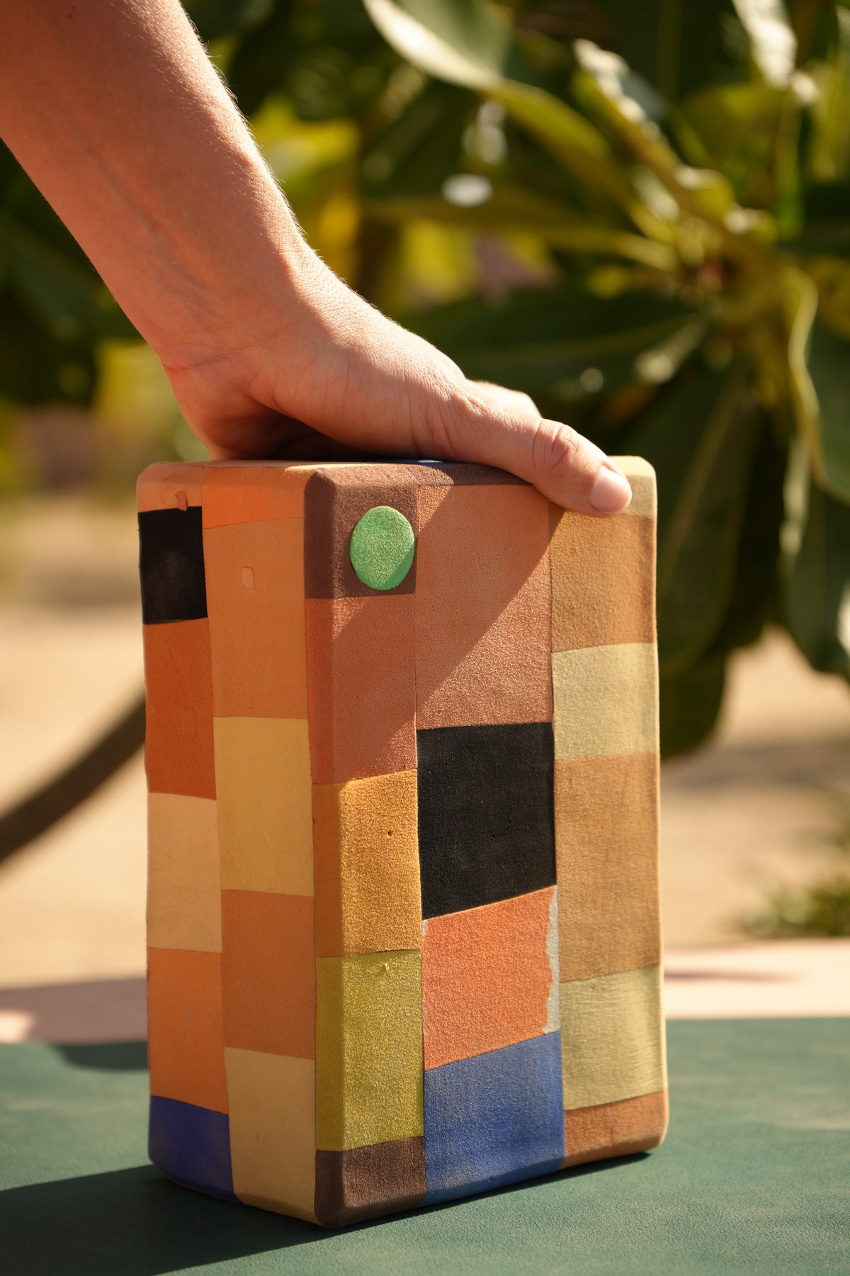 Recycled Yoga Block Set inkl. gratis Reinigungsspray (150ml)