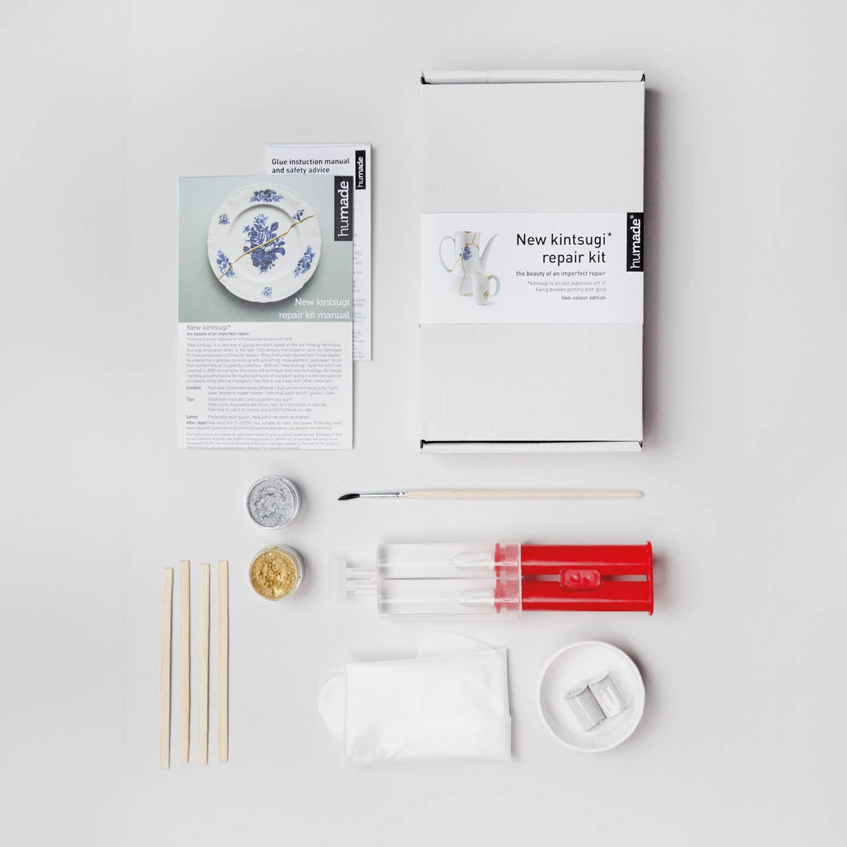 Kintsugi Kit - Gold & Silver