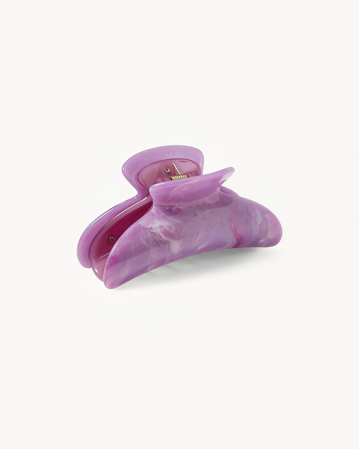 Hair Claw - Machete Grande Heirloom Marbled Orchid