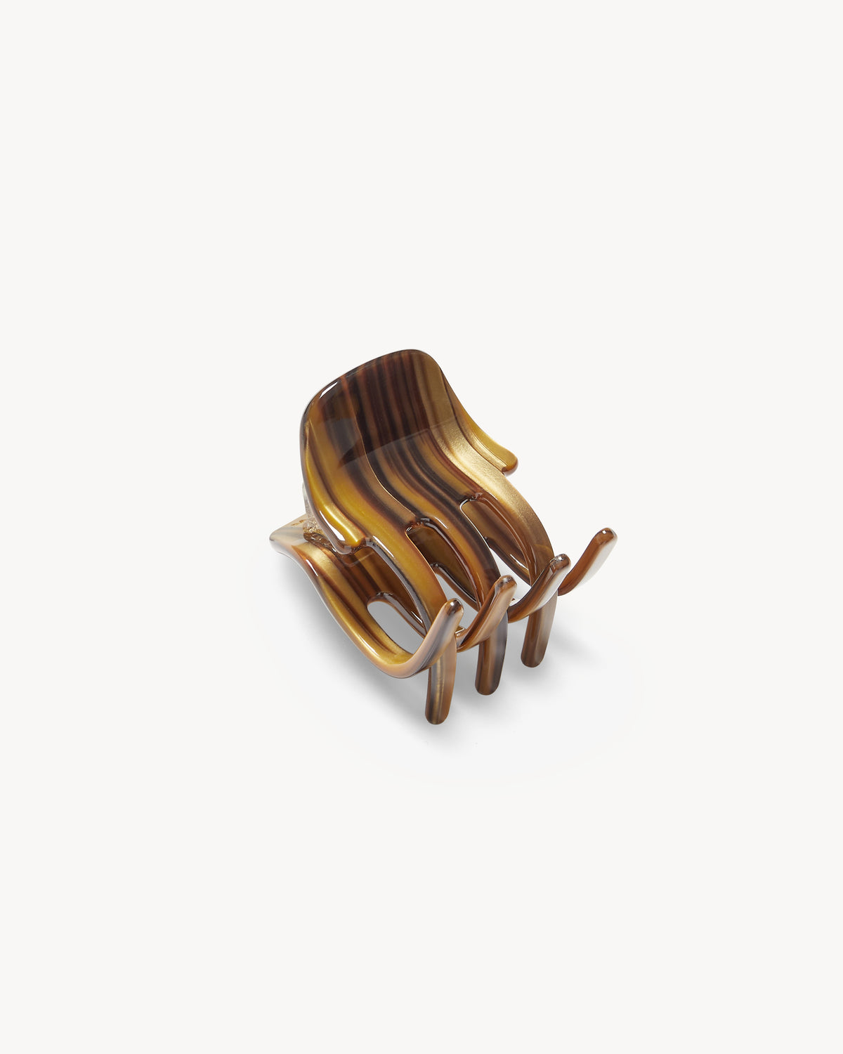 Pince à cheveux - Mini pince à machette Œil de tigre