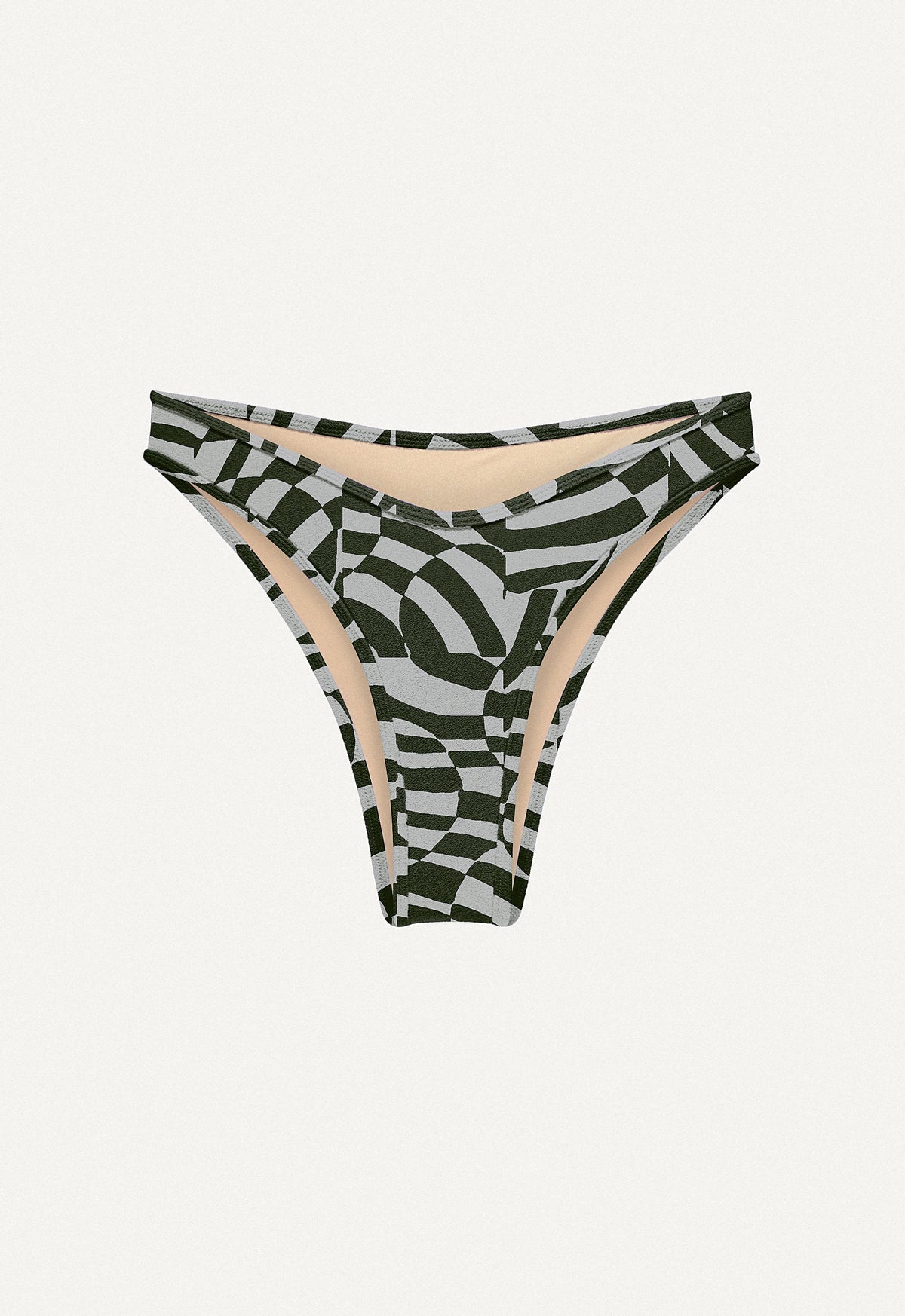 Bikini Hose „Notos“ in Unreal Zebra Print Frottee