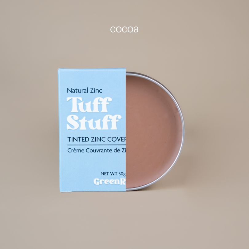 Tuff Stuff Protection solaire naturelle au zinc Cacao