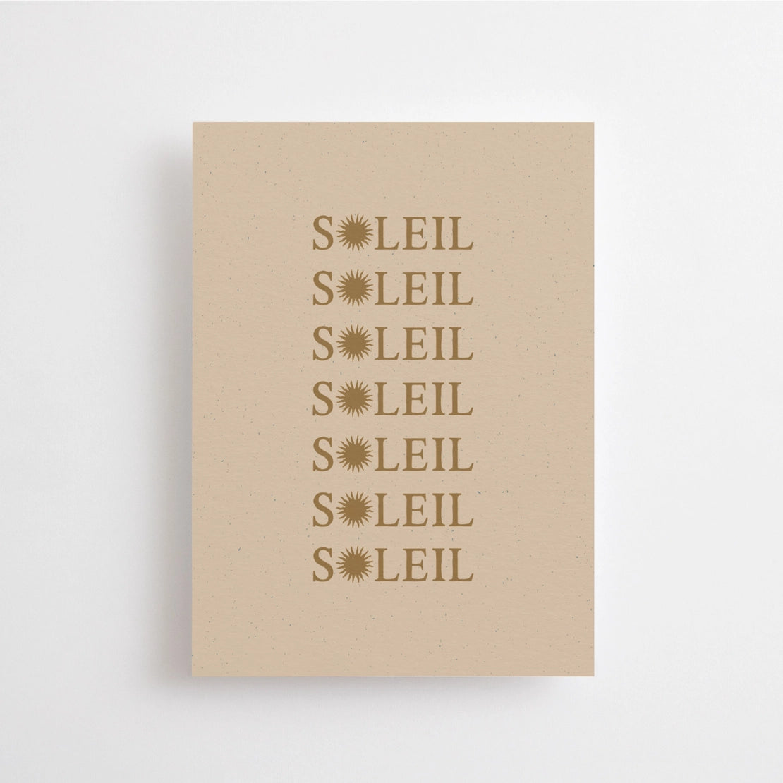 Carte postale - Soleil Soleil Soleil