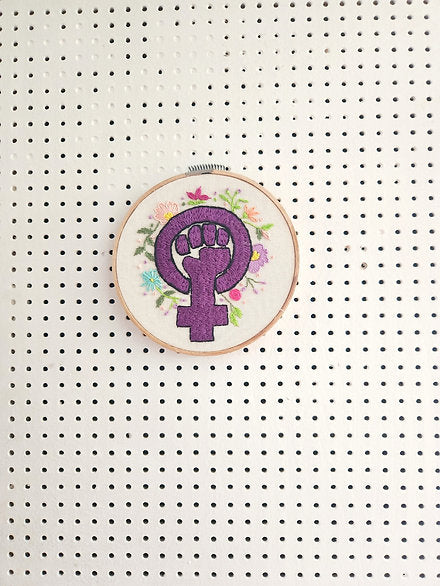 Kotty Embroidery Art Image - Colectiva Feminista