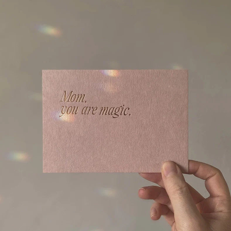 Postcard - Mom You Are Magic - Gold Edition