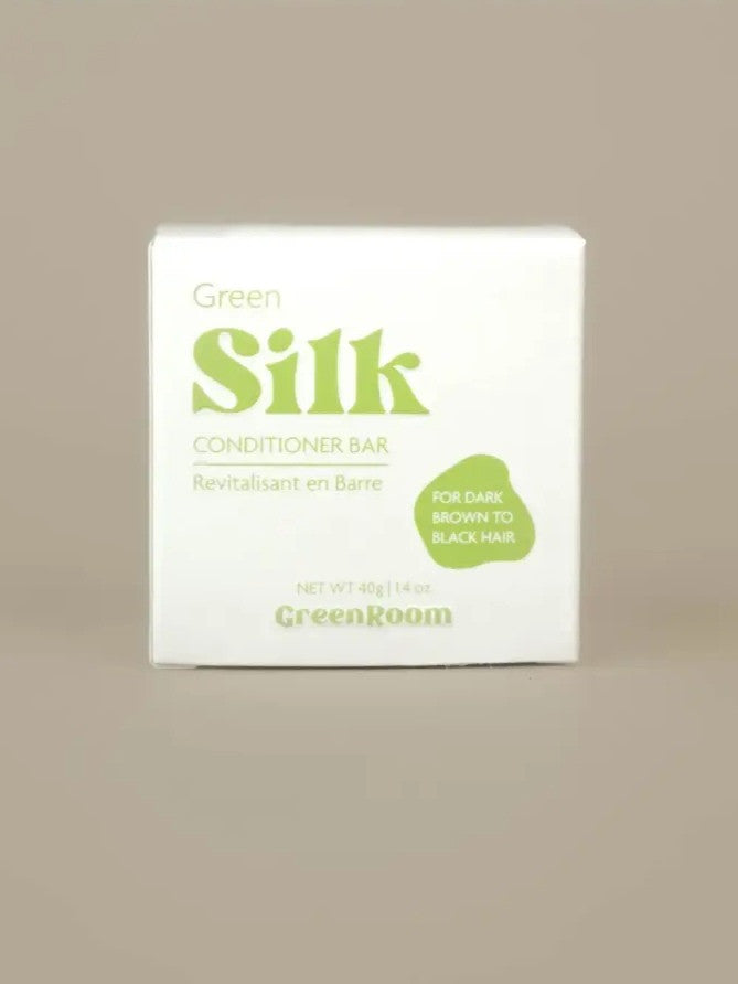 Festes Shampoo & Conditioner Set Colour Correction Green - Dunkelbraunes & Schwarzes Haar