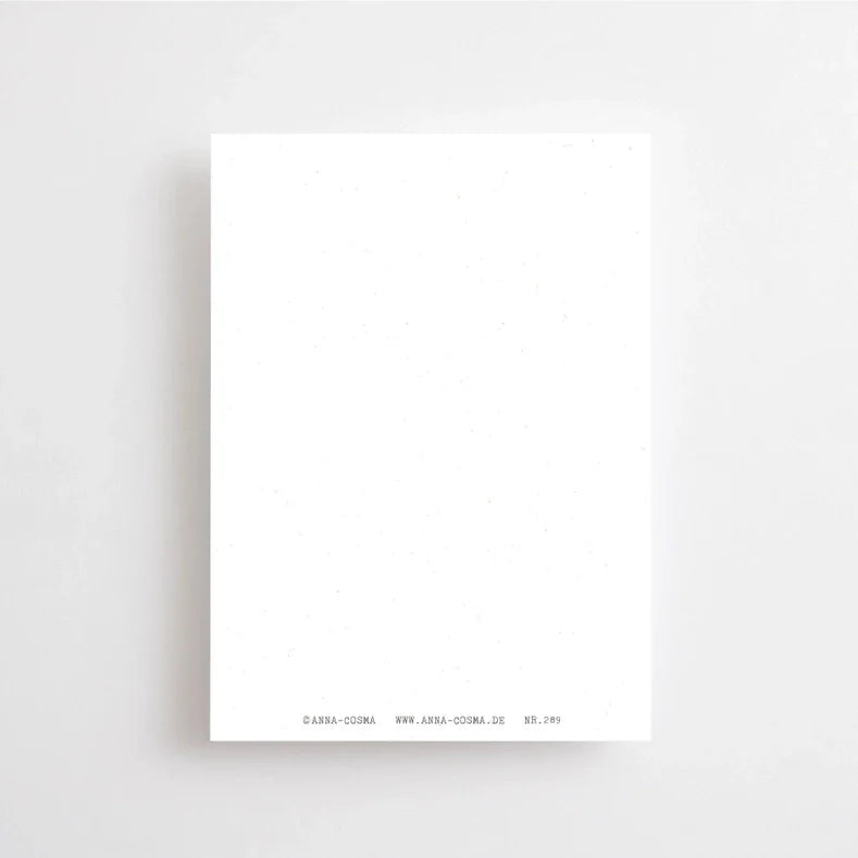 Postkarte - Let It Burn. Let It Heal. Let It Go