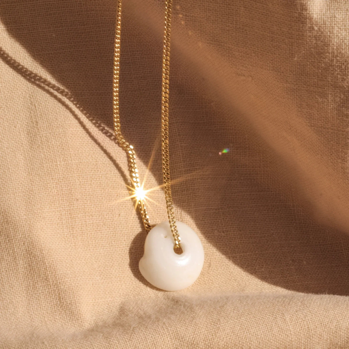 Halskette 24K Gold Vermeil - Island Time Necklace