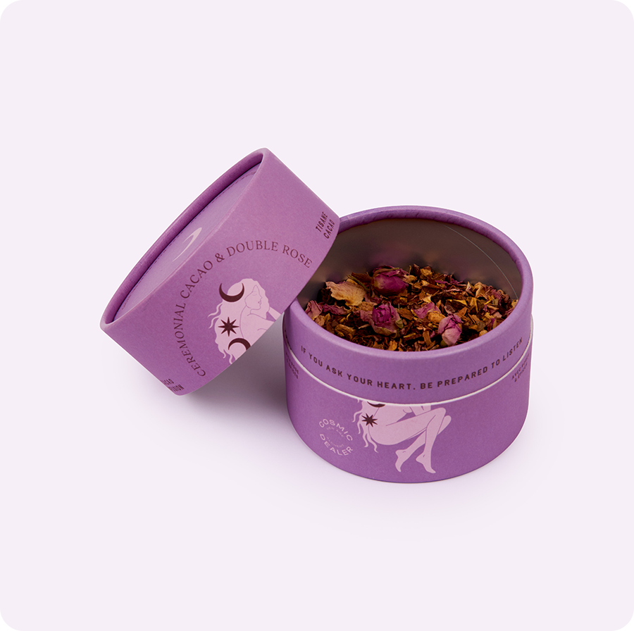 Mélange de thés Cacao Cérémoniel & Double Rose