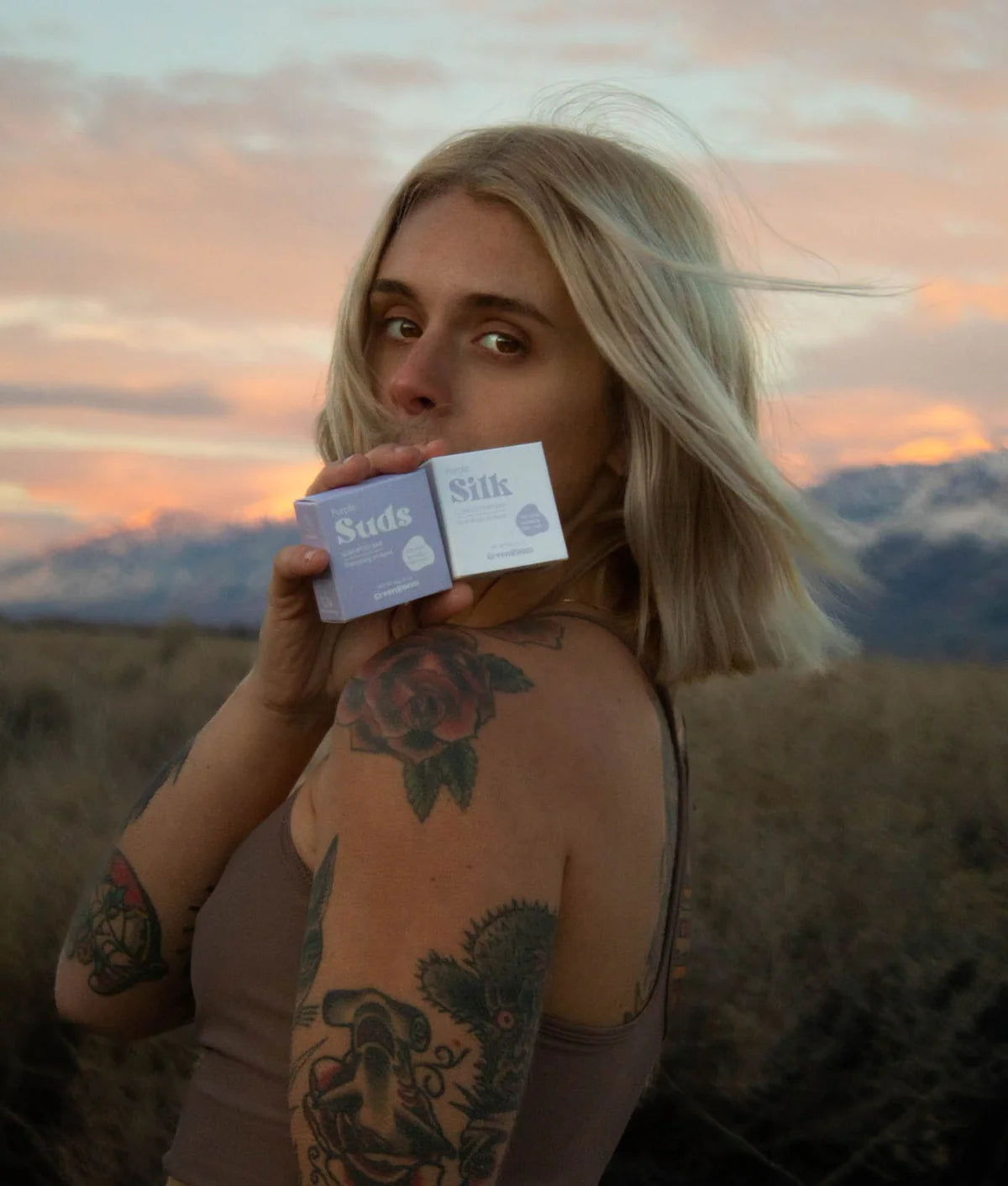 Festes Shampoo & Conditioner Set Colour Correction Purple - Hellblondes & Graues Haar