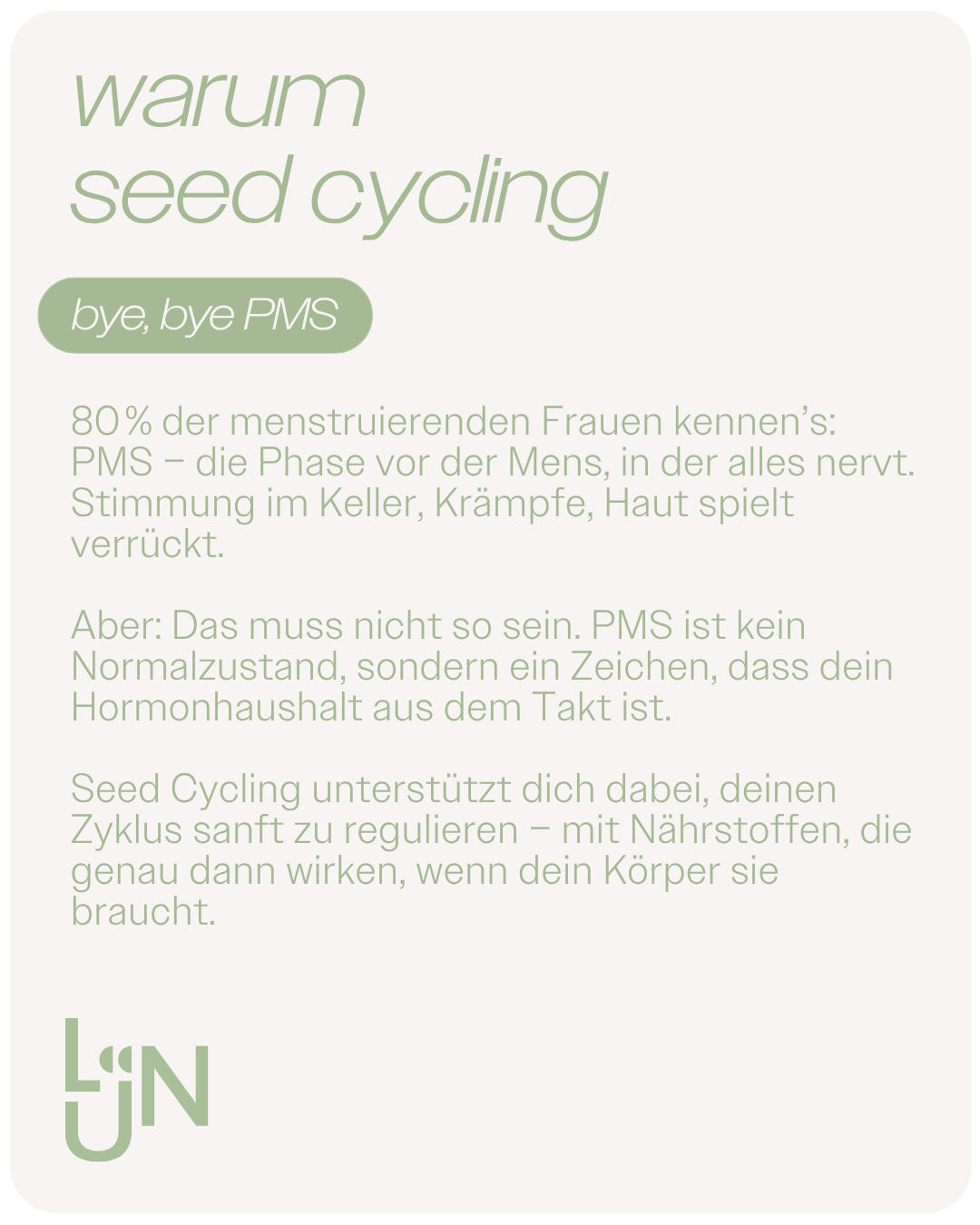 Cycle Seeds im Duo
